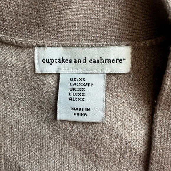 Cupcakes and Cashmere Open Front Cardigan | XS | Zebra Print - Picture 5 of 8